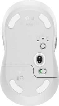 Мышь Logitech M750 белый оптическая (4000dpi) беспроводная BT/Radio USB (5but) - купить недорого с доставкой в интернет-магазине