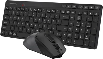Клавиатура + мышь A4Tech Fstyler FB2800C Air2 клав:черный/серый мышь:черный/серый USB беспроводная Bluetooth/Радио slim - купить недорого с доставкой в интернет-магазине