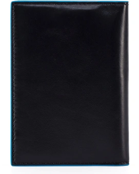 Обложка для документов Piquadro Blue Square PP5256B2/N черный натур.кожа - купить недорого с доставкой в интернет-магазине