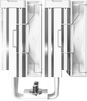 Устройство охлаждения(кулер) Deepcool AG620 Digital Wh ARGB Soc-AM5/AM4/1151/1200/2066/1700 4-pin Al+Cu 260W 1370gr LED Ret - купить недорого с доставкой в интернет-магазине