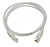 Патч-корд Lanmaster TWT-45-45-1.0/6-GY RJ-45 вил.-вилка RJ-45 кат.6 1м серый ПВХ (уп.:1шт)
