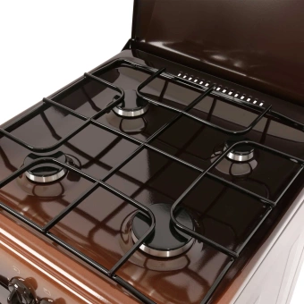 Плита Газовая Gefest GC 532E4BR коричневый - купить недорого с доставкой в интернет-магазине
