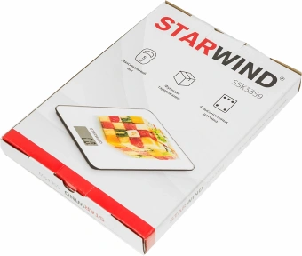 Весы кухонные электронные Starwind SSK3359 макс.вес:5кг - купить недорого с доставкой в интернет-магазине