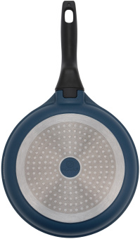 Сковорода Rondell Del mar RDA-1848 круглая 26см покрытие: Xylan Plus ручка съемная (без крышки) синий - купить недорого с доставкой в интернет-магазине