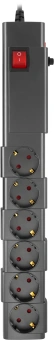 Сетевой фильтр Buro 600SPro-16-3-G 3м (6 розеток) графитовый (коробка) - купить недорого с доставкой в интернет-магазине