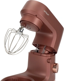 Миксер планетарный Vitek Элегия VT-PM0661 2000Вт кофейный - купить недорого с доставкой в интернет-магазине
