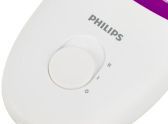 Эпилятор Philips BRE225/00 скор.:2 от электр.сети белый/фиолетовый - купить недорого с доставкой в интернет-магазине