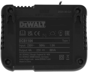 Батарея аккумуляторная DeWalt DCB1104P2 18В 5Ач Li-Ion (З/У в компл.) - купить недорого с доставкой в интернет-магазине