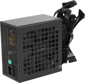 Блок питания Deepcool ATX 350W PF350 80 PLUS WHITE 24+2x(4+4) pin APFC 120mm fan 6xSATA RTL - купить недорого с доставкой в интернет-магазине