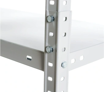 Стеллаж Практик MS Standart 160KD/70x30/4 пол.:4 разборная 1600x700x300мм серый (S24099023402) - купить недорого с доставкой в интернет-магазине
