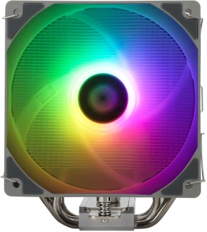 Устройство охлаждения(кулер) Thermalright Assassin King 120 SE ARGB Soc-AM5/AM4/1200/1700/1851 черный 4-pin 25.6dB Al+Cu 640gr Ret (AK120-SE-ARGB) - купить недорого с доставкой в интернет-магазине