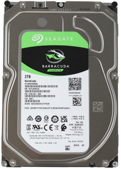 Жесткий диск Seagate SATA-III 2TB ST2000DM008 Desktop Barracuda 4KN (7200rpm) 256Mb 3.5" - купить недорого с доставкой в интернет-магазине
