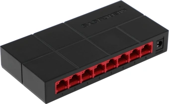 Коммутатор Mercusys MS108G (L2) 8x1Гбит/с неуправляемый - купить недорого с доставкой в интернет-магазине