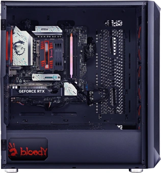 ПК Bloody BD-PC CB76C2 MT i5 13400F (2.5) 32Gb SSD1Tb RTX4070 12Gb Windows 11 Home 64 GbitEth 650W черный (RUS) (2086002) - купить недорого с доставкой в интернет-магазине