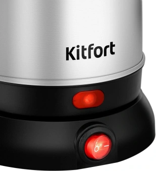 Кофеварка электрическая турка Kitfort КТ-7449 800Вт нержавеющая сталь/черный - купить недорого с доставкой в интернет-магазине