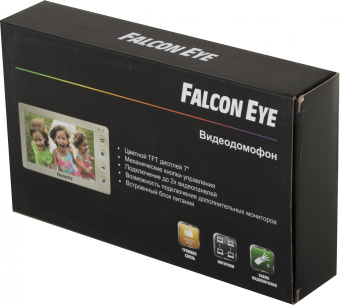 Видеодомофон Falcon Eye Cosmo HD белый - купить недорого с доставкой в интернет-магазине