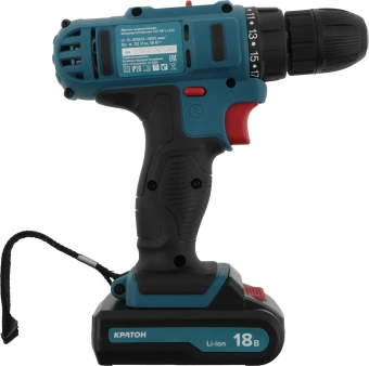 Дрель-шуруповерт Кратон CD-18-Li-2,0 аккум. патрон:быстрозажимной (3 11 01 057) - купить недорого с доставкой в интернет-магазине
