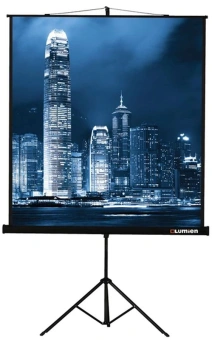 Экран на треноге Lumien 120" 183x244см Master View LMV-100108 4:3 напольный рулонный черный - купить недорого с доставкой в интернет-магазине