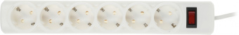 Сетевой фильтр Defender DFS 155 5м (6 розеток) белый (коробка) - купить недорого с доставкой в интернет-магазине