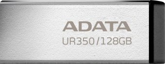 Флеш Диск A-Data 128GB UR350 UR350-128G-RSR/BK USB3.2 серебристый/черный - купить недорого с доставкой в интернет-магазине