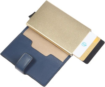 Чехол для кредитных карт Piquadro Lyra PP5649W92R/BLU4 синий натур.кожа - купить недорого с доставкой в интернет-магазине