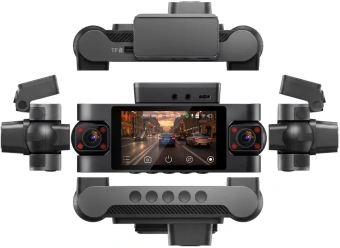 Видеорегистратор TrendVision Proof 360 GPS Ultra черный 2Mpix 2160x3840 2160p 150гр. GPS SigmaStar SSC8838G - купить недорого с доставкой в интернет-магазине