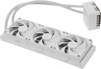 Система водяного охлаждения ID-Cooling Dashflow 360 XT Lite ARGB Soc-AM5/AM4/1151/1200/2066/1700 белый 4-pin 16-34dB Al+Cu 350W Ret (DASHFLOW 360 XT LITE WHITE) - купить недорого с доставкой в интернет-магазине