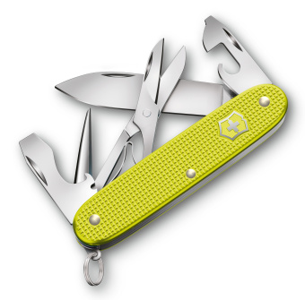 Нож перочинный Victorinox Pioneer X (0.8231.L23) 93мм 9функц. желтый подар.коробка - купить недорого с доставкой в интернет-магазине