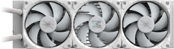 Система водяного охлаждения Gigabyte Gaming 360 ICE ARGB Soc-AM5/AM4/1200/1700/1851 белый 4-pin 13.8-35.8dB Al Ret (GP-GIGABYTE GME 360I) - купить недорого с доставкой в интернет-магазине