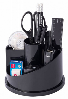 Настольный набор Deli E38251A (16 предметов) пластик черный - купить недорого с доставкой в интернет-магазине