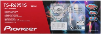 Колонки автомобильные Pioneer TS-R6951S 400Вт 4Ом 16x23см (6x9дюйм) (ком.:2кол.) коаксиальные трехполосные - купить недорого с доставкой в интернет-магазине