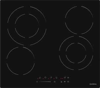 Варочная поверхность Darina 6P E 327 B черный - купить недорого с доставкой в интернет-магазине