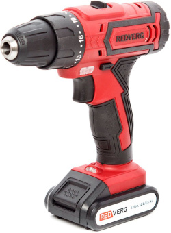 Шуруповерт RedVerg RD-SD12L/2Y аккум. патрон:быстрозажимной (кейс в комплекте) - купить недорого с доставкой в интернет-магазине