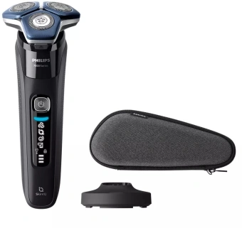 Бритва роторная Philips S7886/35 реж.эл.:3 питан.:аккум. черный - купить недорого с доставкой в интернет-магазине