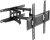 Кронштейн для телевизора Ultramounts UM908 черный 32"-75" макс.40кг настенный поворотно-выдвижной и наклонный - купить недорого с доставкой в интернет-магазине