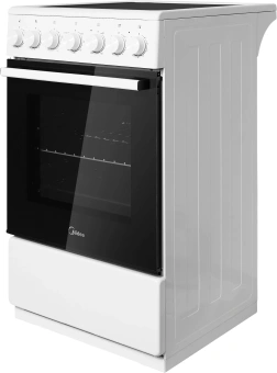 Плита Электрическая Midea MFO-M4E20T4E(WH) белый/черный стеклокерамика (без крышки) - купить недорого с доставкой в интернет-магазине