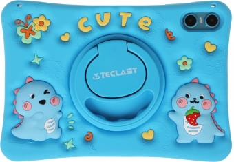 Планшет Teclast P30T Kids A523 (1.8) 8C RAM4Gb ROM64Gb 10.1" IPS 1280x800 Android 14 синий 5Mpix 2Mpix BT WiFi microSD 256Gb 6000mAh 10hr - купить недорого с доставкой в интернет-магазине