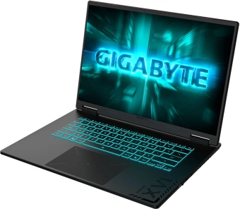 Ноутбук Gigabyte GAMING A16 Core Ultra 9 185H 16Gb SSD1Tb NVIDIA GeForce RTX 5070 8Gb 16" IPS FHD+ (1920x1200) без ОС black WiFi BT Cam (EWHS3KZ894SD) - купить недорого с доставкой в интернет-магазине