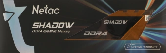 Память DDR4 16GB 3200MHz Netac NTSDD4P32SP-16Y Shadow RTL Gaming PC4-25600 CL16 DIMM 288-pin 1.35В с радиатором Ret - купить недорого с доставкой в интернет-магазине