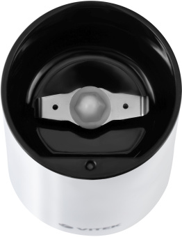 Кофемолка Vitek Harmony VT-1547 200Вт сист.помол.:ротац.нож вместим.:45гр белый - купить недорого с доставкой в интернет-магазине