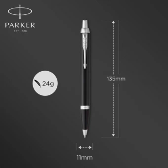 Ручка шариков. Parker IM Core (CW2150846) Matt Black CT M черн. черн. подар.кор.европод. - купить недорого с доставкой в интернет-магазине