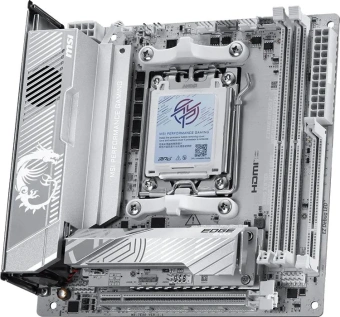 Материнская плата MSI MPG X870I EDGE TI EVO WIFI Socket AM5 AMD X870E 2xDDR5 mini-ITX AC`97 8ch(7.1) 5Gigabit RAID+HDMI - купить недорого с доставкой в интернет-магазине