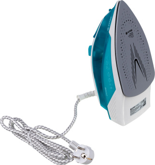 Утюг Vitek 8307-VT-01 2400Вт бирюзовый/белый - купить недорого с доставкой в интернет-магазине