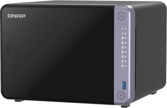Сетевое хранилище NAS Qnap TS-632X-4G 6-bay - купить недорого с доставкой в интернет-магазине