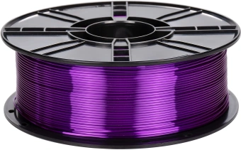 Пластик для принтера 3D Cactus CS-3D-PLA-1KG-S-PURP PLA SILK d1.75мм 1кг L326м 1цв. - купить недорого с доставкой в интернет-магазине