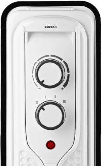 Радиатор масляный Centek CT-6205 1500Вт белый - купить недорого с доставкой в интернет-магазине