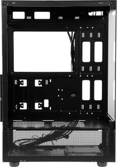 Корпус Formula Crystal Z1 черный без БП ATX 3x120mm 2xUSB2.0 1xUSB3.0 audio bott PSU - купить недорого с доставкой в интернет-магазине