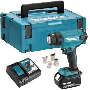 Технический фен Makita DHG181RT1J темп.150/250/350/450/550С - купить недорого с доставкой в интернет-магазине