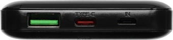 Мобильный аккумулятор Hoco J102 Cool figure 10000mAh QC3.0/PD3.0 20W 3A USB-A/USB-C черный - купить недорого с доставкой в интернет-магазине