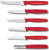 Набор ножей кухон. Victorinox Standart (5.1111.6) компл.:6предм. красный подар.коробка - купить недорого с доставкой в интернет-магазине